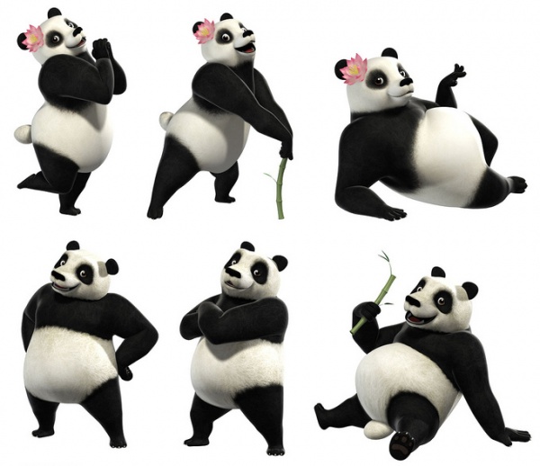 3d character design illustration